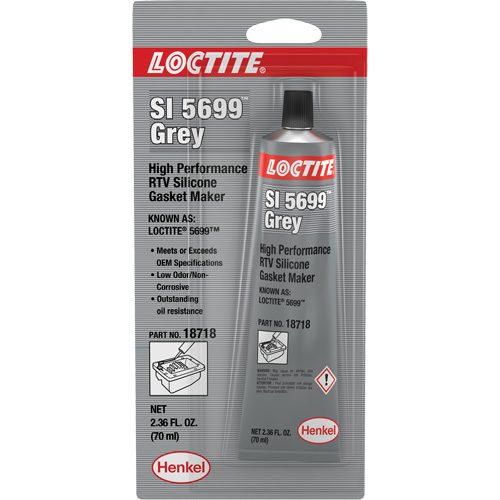 Scellant &agrave; joint SI 5699, Tube, Gris Maritime Industrial Rubber