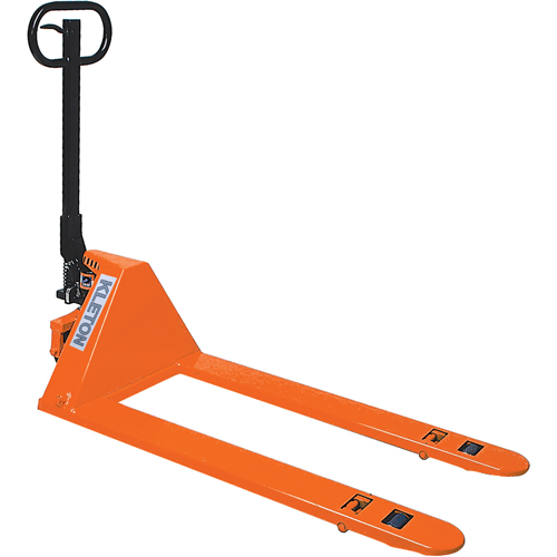 Low Profile Hydraulic Pallet Trucks, 48" L x 27" W, 3300 lbs. Cap. Maritime Industrial Rubber