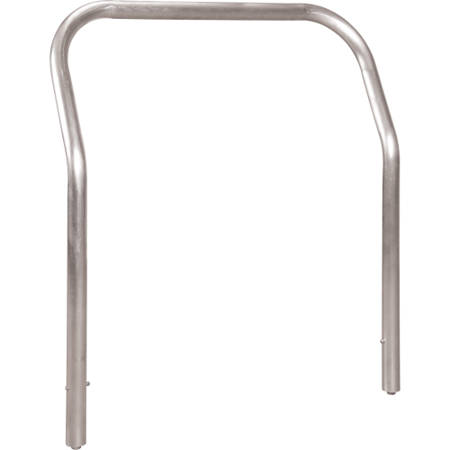 Aluminum Handle for Platform Truck Maritime Industrial Rubber