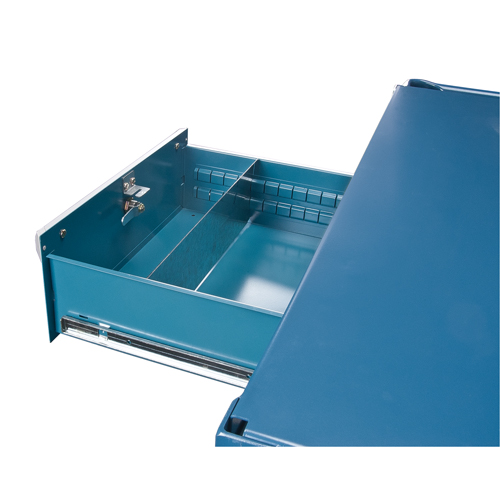 Mobile Service Cart, 2 Tiers, 24" W x 57" H x 40" D, 1200 lbs. Capacity Maritime Industrial Rubber