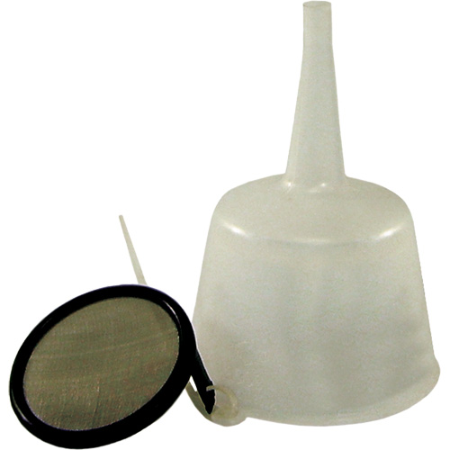 Industrial Filter Funnel, Polyethylene, 177 ml Capacity Maritime Industrial Rubber