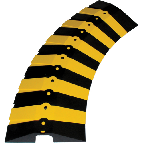 Syst&egrave;me de protection de c&acirc;bles Ultra-Sidewinder - grand , 34" x 13,675" x 2,13", 13500 lb (6,75 tons) Maritime Industrial Rubber