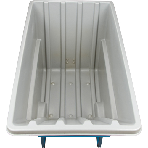 Tilt Truck, Polyethylene, 1.1 cu. yd., 2000 lbs. Load Capacity Maritime Industrial Rubber