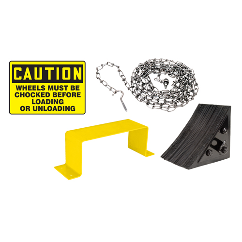 Wheel Chock Kit - English Maritime Industrial Rubber