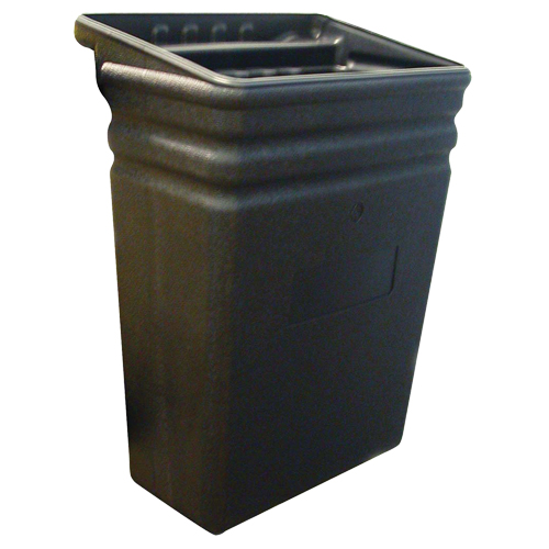Plastic Refuse Bin for Utility Cart Maritime Industrial Rubber