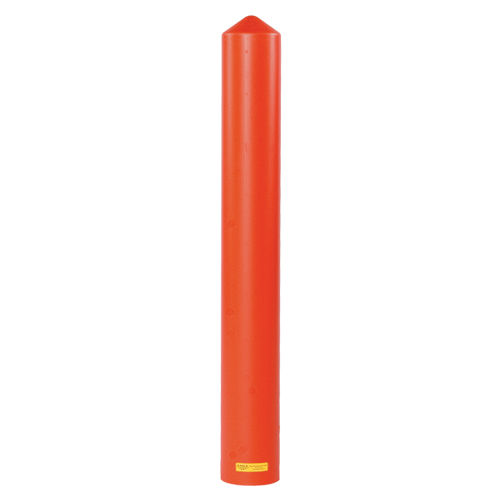 Enveloppe lisse pour butoir, 8" dia. x 56" l, Rouge Maritime Industrial Rubber
