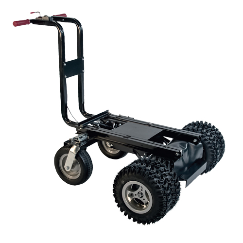 Chariot &agrave; bascule motoris&eacute;, Capacit&eacute; 13.5 cu.ft., 45" h x 33-1/2" la x 68" p Maritime Industrial Rubber