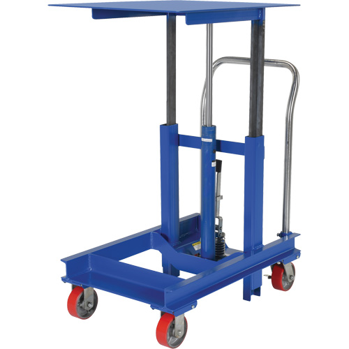 Lift Table, 30"L x 24"W, Steel, 2000 lbs. Capacity Maritime Industrial Rubber