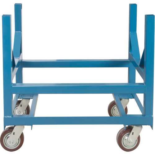 Pipe & Bar Cradle Truck, 24" L x 24" W x 34" H, 2500 lbs. Capacity, Polyurethane Wheels Maritime Industrial Rubber