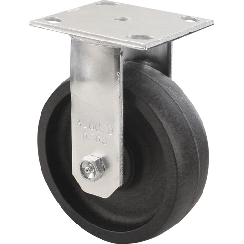 Emaxx RollX Wow Caster, Rigid, 8" (203.2 mm), Nylon, 1200 lbs. (544.3 kg.) Maritime Industrial Rubber