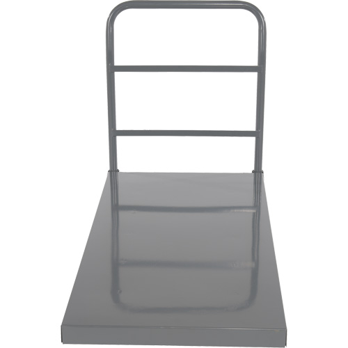 Chariot &agrave; plateforme, 48" lo x 24" la x Capacit&eacute; 2000 lb, Roues en Caoutchouc Maritime Industrial Rubber