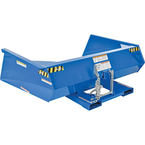 Chargeur frontal install&eacute; sur fourche de chariot Maritime Industrial Rubber