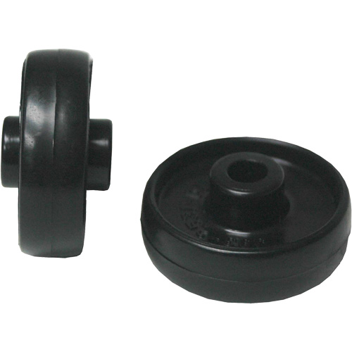 Lobby Pro&reg; Upright Dust Pan Wheels Maritime Industrial Rubber