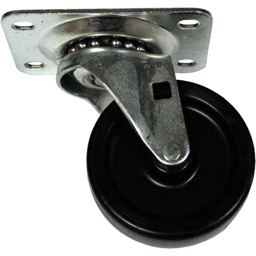 Ingredient Bin Swivel Plate Caster Maritime Industrial Rubber