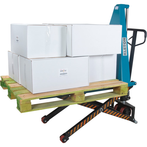 Manual Scissor Skid Lift, 45-1/4" L x 27" W, Steel, 3300 lbs. Capacity Maritime Industrial Rubber