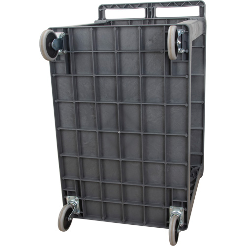 Utility Service Cart, 2 Tiers, 24-5/8" x 32-1/2" x 40", 550 lbs. Capacity Maritime Industrial Rubber