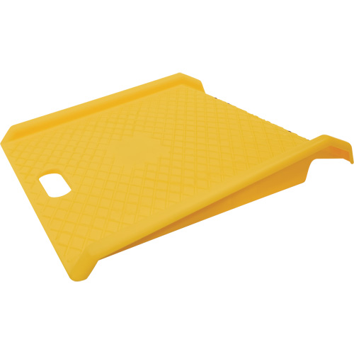Rampe de trottoir portable en poly pour diable, Capacit&eacute; de 1000 lb, 27" la x 27" lo Maritime Industrial Rubber