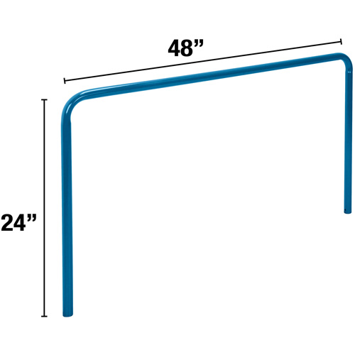 Support vertical de 24" x 48" pour chariot &agrave; panneaux Maritime Industrial Rubber