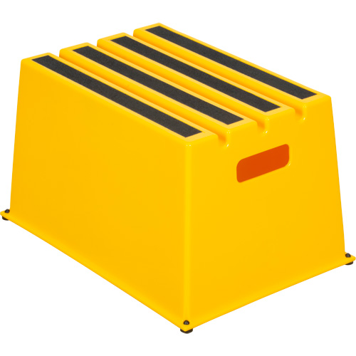 Escabeau industriel, 20-7/8" x 12-3/16" x Hauteur 12" Maritime Industrial Rubber
