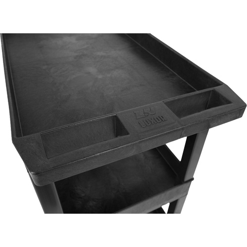 Tub Cart, 3 Tiers, 35-1/4" x 36-1/4" x 18", 300 lbs. Capacity Maritime Industrial Rubber