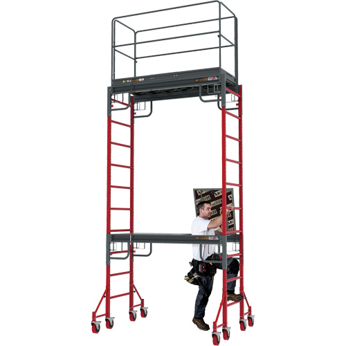 &eacute;chafaudage Baker Buildman pour cloison s&egrave;che, 31" p x 6' h Maritime Industrial Rubber