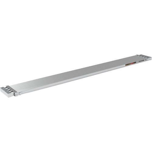 Telescoping Work Plank, 204" W x 12" D, 250 lbs. Capacity, Knocked Down Maritime Industrial Rubber