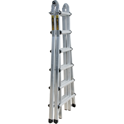 &eacute;chelle t&eacute;lescopique multifonction, Aluminium, 300 lb Maritime Industrial Rubber