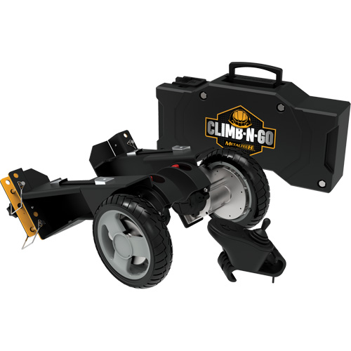Trousse compl&egrave;te d'&eacute;chafaud motoris&eacute; Buildman Baker 6', 31" p x 118-3/4" h Maritime Industrial Rubber