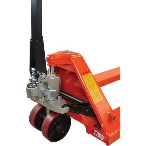 Transpalettes hydrauliques &agrave; fourche de 8', 96" lo x 27" la, capacit&eacute; 4400 lb Maritime Industrial Rubber
