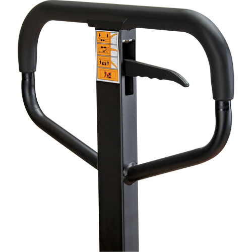 Transpalette manuel, Acier, 48" lo x 21" la, Capacit&eacute; 5500 lb Maritime Industrial Rubber