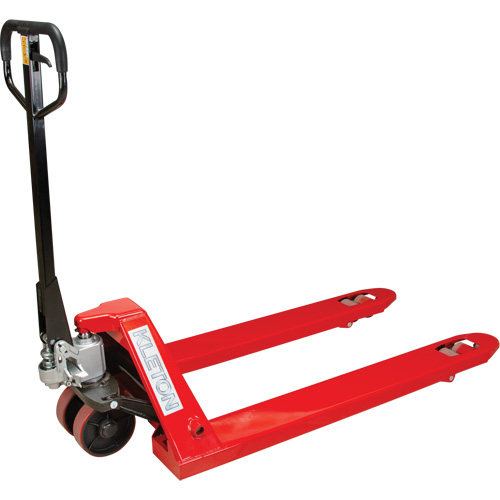 Transpalette manuel, Acier, 48" lo x 27" la, Capacit&eacute; 5500 lb Maritime Industrial Rubber