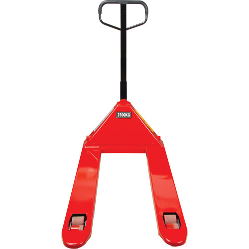 Transpalette manuel, Acier, 48" lo x 27" la, Capacit&eacute; 5500 lb Maritime Industrial Rubber