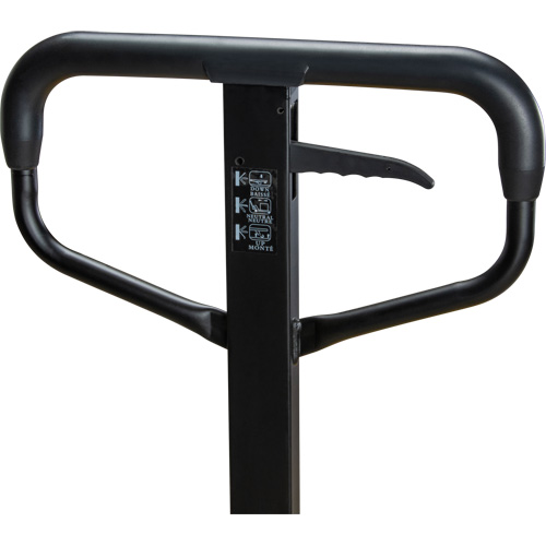 Transpalette &agrave; roues en acier, Acier, 48" lo x 27" la, Capacit&eacute; 5500 lb Maritime Industrial Rubber