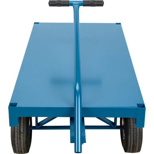 Outdoor Platform Wagon Truck, 36" W x 72" L, 1000 lbs. Capacity Maritime Industrial Rubber