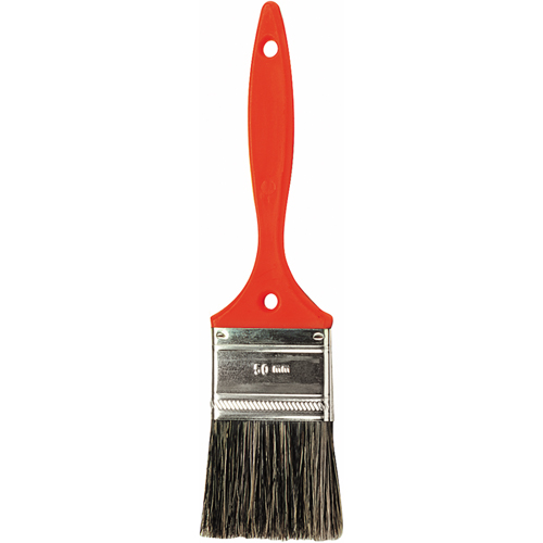 Pinceau Go, Soies naturelles, Manche Plastique, Largeur de 1" Maritime Industrial Rubber