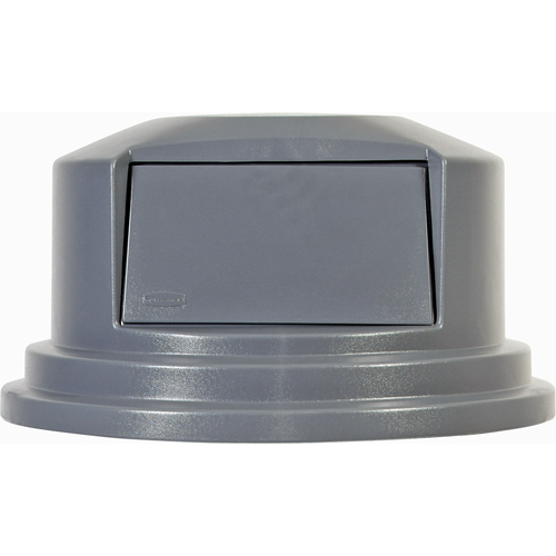 Couvercles ronds Brute, Couvercle bomb&eacute;, Plastique/Poly&eacute;thyl&egrave;ne, Convient aux contenants 26-1/2" dia. Maritime Industrial Rubber