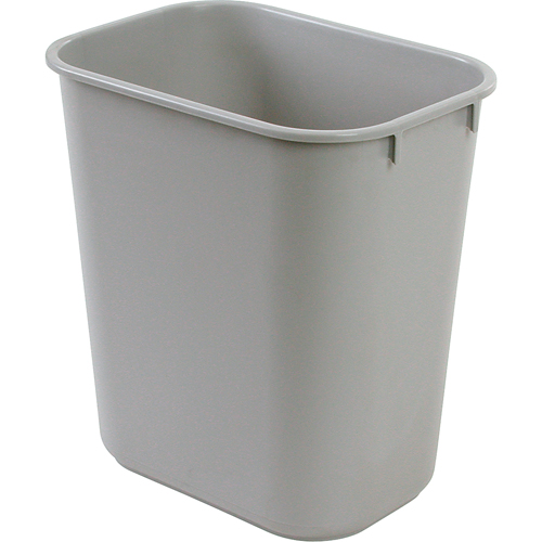 Soft Wastebasket, 28 Quarts, Plastic Maritime Industrial Rubber
