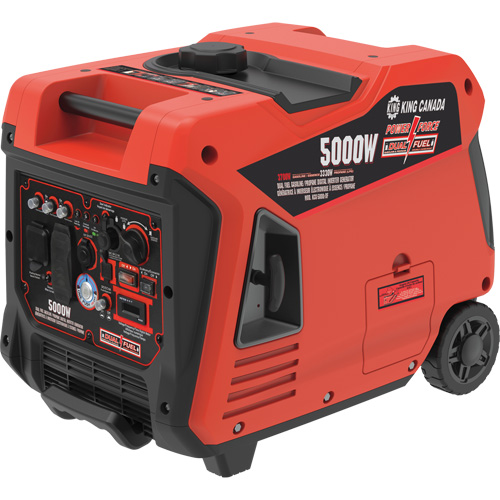 Dual Fuel Gasoline/Propane Inverter Generator Maritime Industrial Rubber