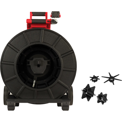200 Stiff Modular Pipeline Inspection Reel, 34 mm (1.33") Camera Head Maritime Industrial Rubber
