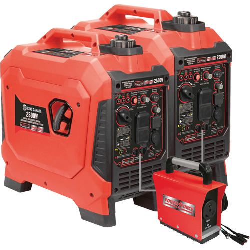 Inverter Generator, 2500 W Surge, 1800 W Rated, 4.2 L Tank Maritime Industrial Rubber