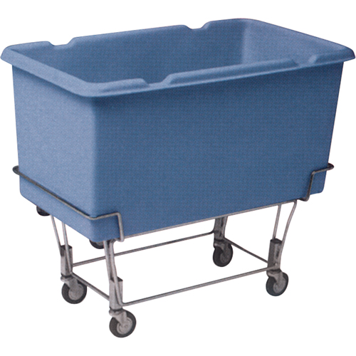 Chariot-caisse Starcart sur&eacute;lev&eacute;, Poly&eacute;thyl&egrave;ne, 33" lo x 19" la x 28" h, Volume 5 pi³, Capacit&eacute; 200 lb Maritime Industrial Rubber