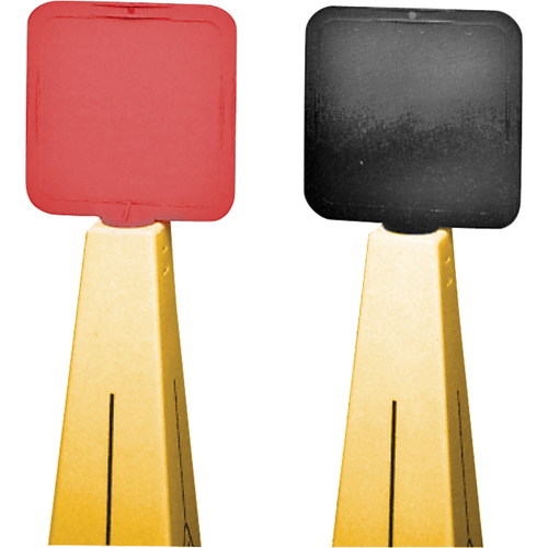 Traffic Cone Lock-In Sign Maritime Industrial Rubber