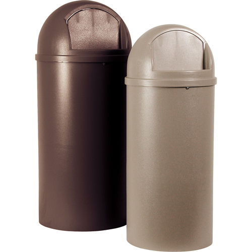 Marshal&reg; Classic Containers, Polyethylene, 25 US gal. Maritime Industrial Rubber