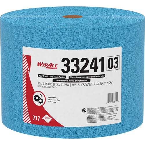 WypAll&reg; Oil, Grease & Ink Cloth, Specialty, 13-2/5" L x 9-4/5" W Maritime Industrial Rubber