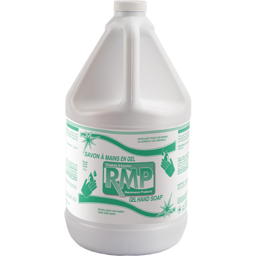 Savon vert pour les mains, Gel, 4 L, Parfum&eacute; Maritime Industrial Rubber