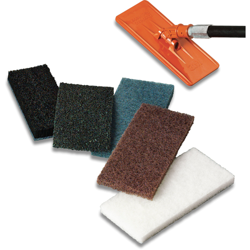 Doodlebug Scrub 'n Strip Pad, 10" L x 4-6/10" W Maritime Industrial Rubber