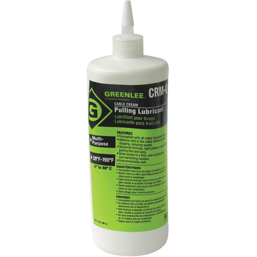 Cable Cream Pulling Lubricant, Squeeze Bottle Maritime Industrial Rubber