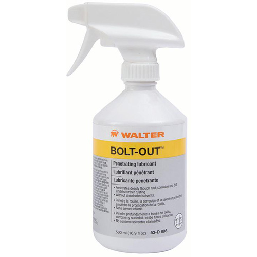 Pulv&eacute;risateur &agrave; main reremplissable vide pour BOLT-OUT, Ronde, 500 ml, Plastique Maritime Industrial Rubber