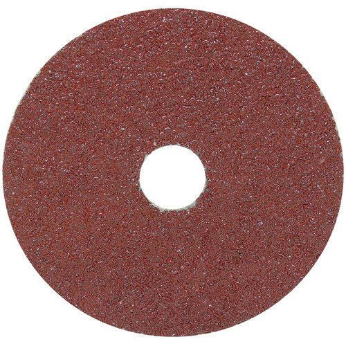 Resin Fibre Sanding Disc, Aluminum Oxide, 24, 4-1/2" Dia x 7/8" Arbor Maritime Industrial Rubber