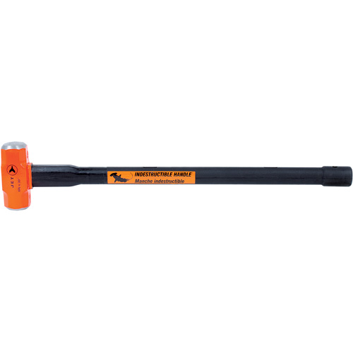 USH-630 Sledge Hammer with Indestructible Handle, 6 lbs., 30", Solid Steel Handle Maritime Industrial Rubber